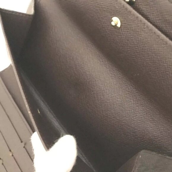 374198AX (V2) Louis Vuitton Wallet Long Porte Tresor International Brown Damier - Picture 6 of 9